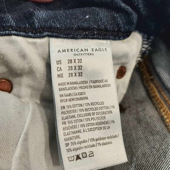 2 Pair American Eagle Airflex+ 28x32 Slim Straight - Picture 9 of 9